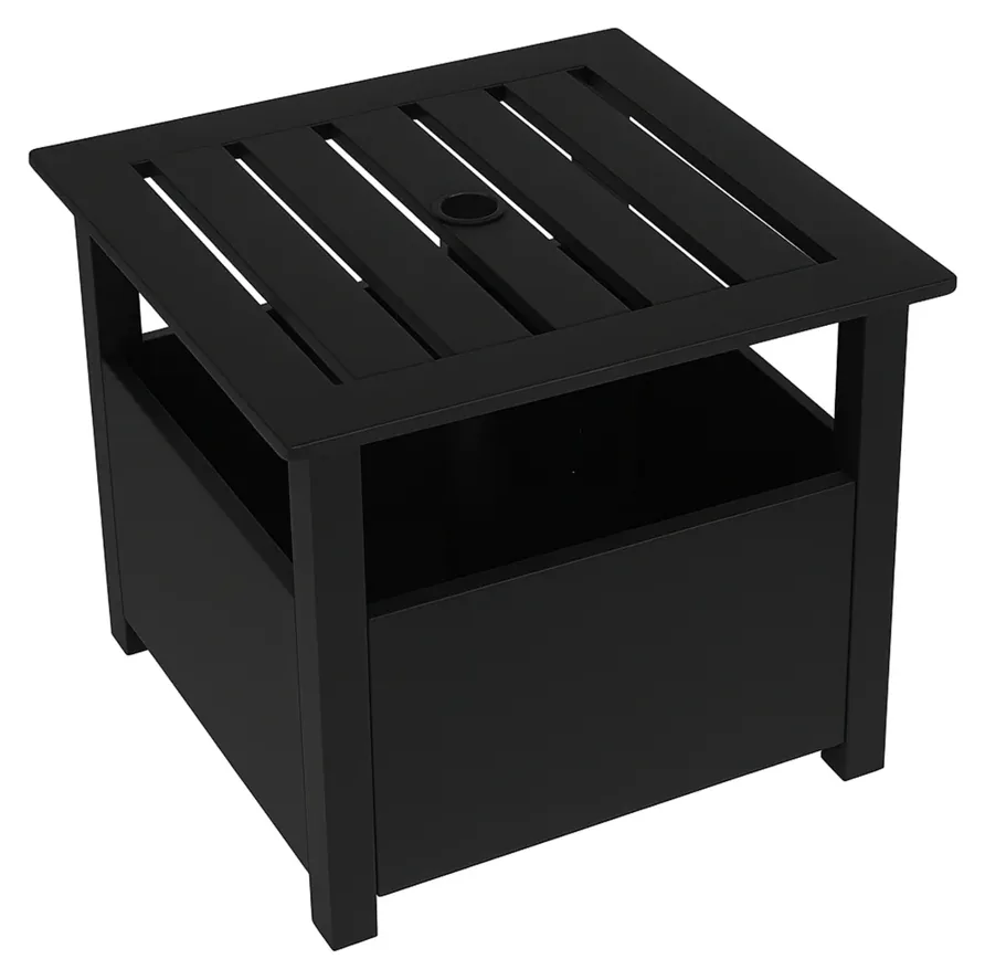 21.5" Square Umbrella Table