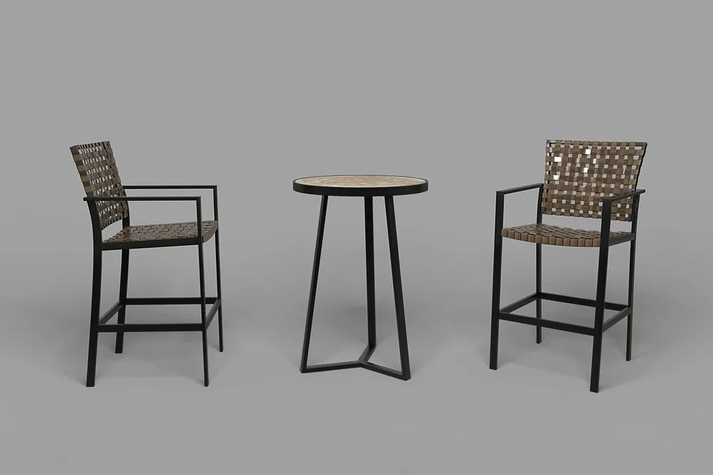 3PC High Bar Chat Set