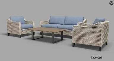 4PC Loveseat Deep Seat Set