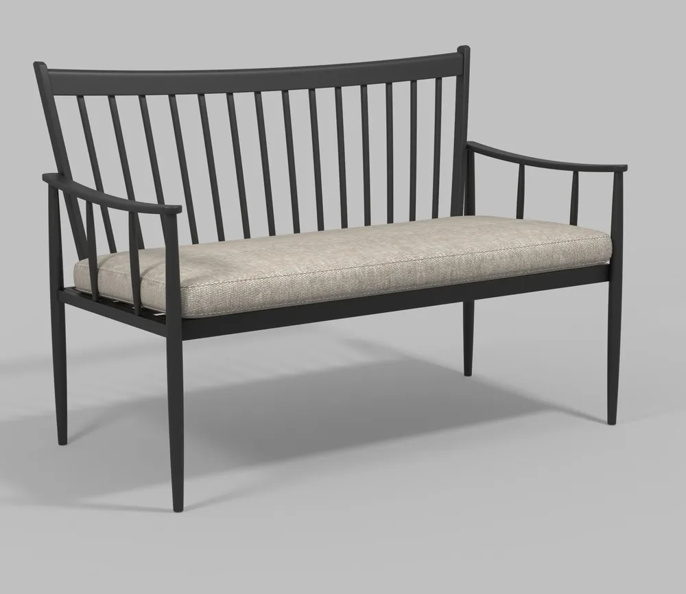 Deco Metal Bench