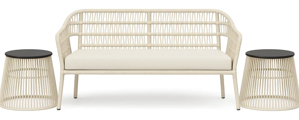 Front Porch All-in-One Solution (1 Bench · 2 Table)