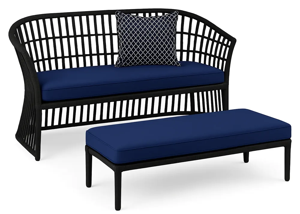 Front Porch All-in-One Solution (1 Bench · 2 Table)
