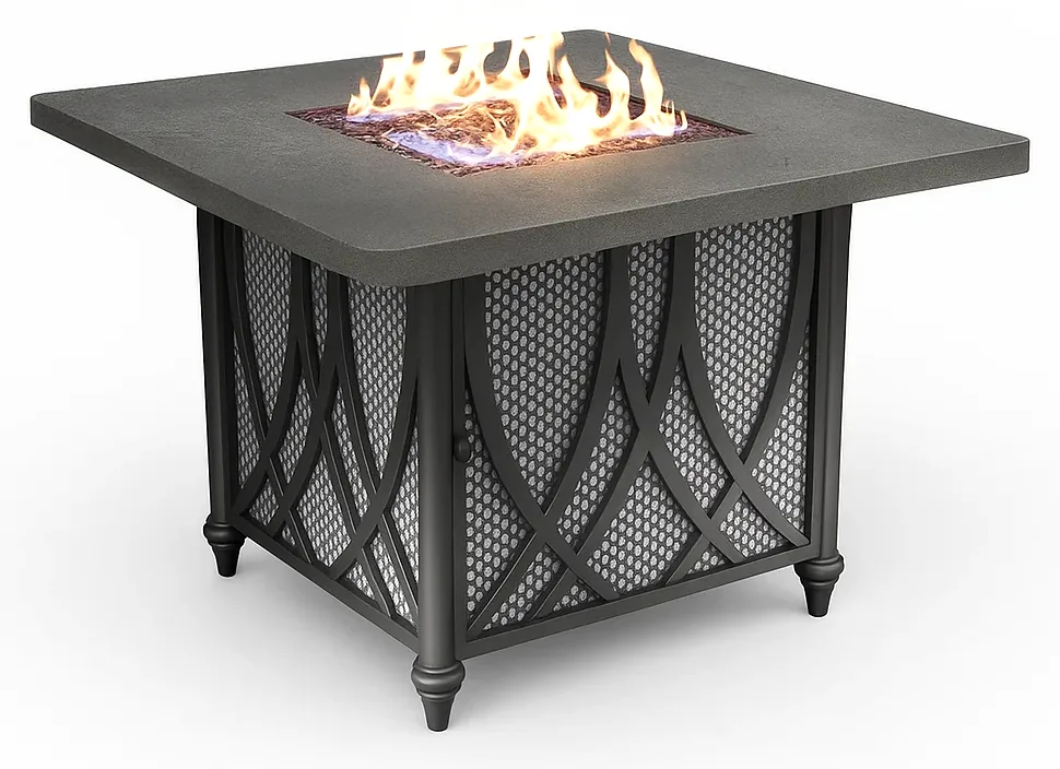Gas Fire Pit Table