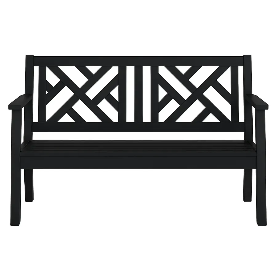 Metal Latice Bench