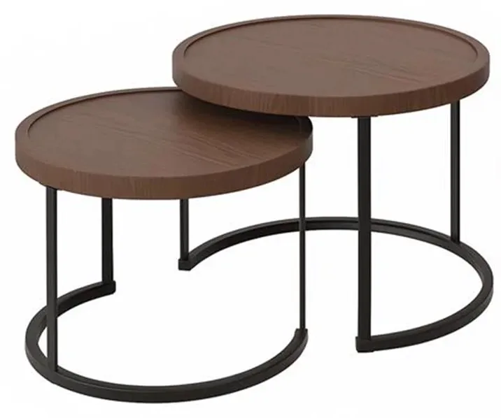 Solar Lighted Side Table (Brown frame · Brown wicker)