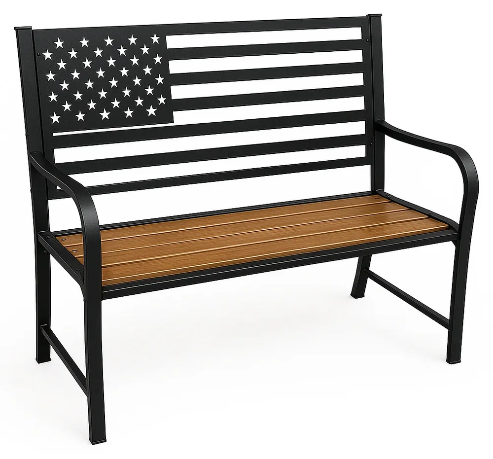 USA Patriotic Bench