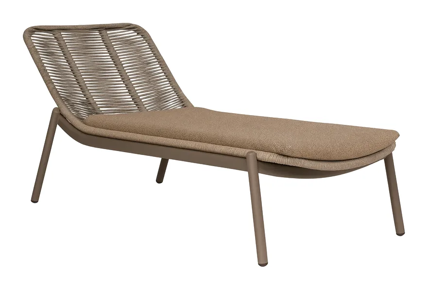 Wicker Stack Chaise